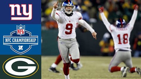 packers giants nfc championship 2007